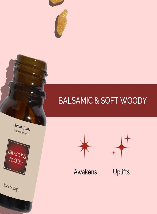 Aromafume Dragon’s Blood Resin Essential Oil Diffuser Blend by Aromafume | 3 x 10ml / 0.33 fl oz | Ideal for Spirituality & Rituals | Made with Pure Resin from Socotra | Non-Alcoholic, Non-Toxic & Vegan - Image 2